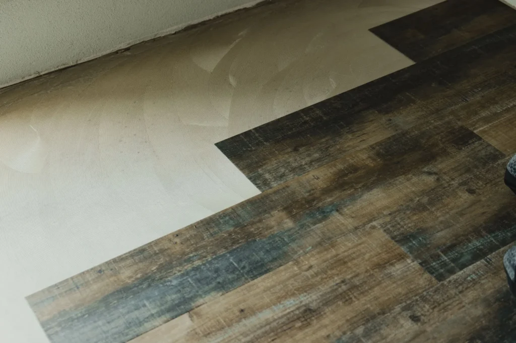 Comparison of vinyl plank and laminate flooring in an Edmonton home